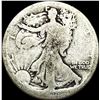 Image 1 : 1916 Walking Liberty Half Dollar NICELY CIRCULATED