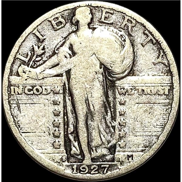 1927-S Standing Liberty Quarter NICELY CIRCULATED