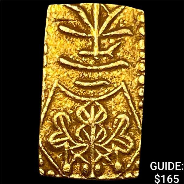 1832-1858 Japan Gold 2 Shu .052oz CLOSELY UNCIRCULATED