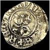 Image 2 : 1386-1395 Hungary Silver Denar CLOSELY UNCIRCULATED