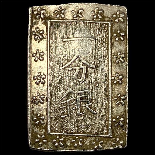 1837-1868 Japan Silver Bu UNCIRCULATED