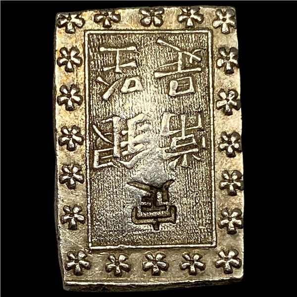 1837-1868 Japan Silver Bu UNCIRCULATED