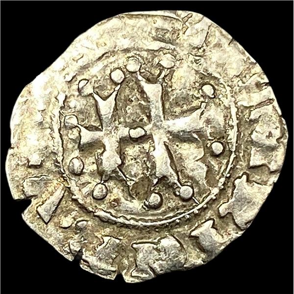 1386-1395 Hungary Silver Denar CLOSELY UNCIRCULATED