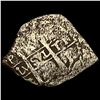 Image 2 : 1500s-1600s Spanish Colonial Silver Cob NEARLY UNCIRCULATED
