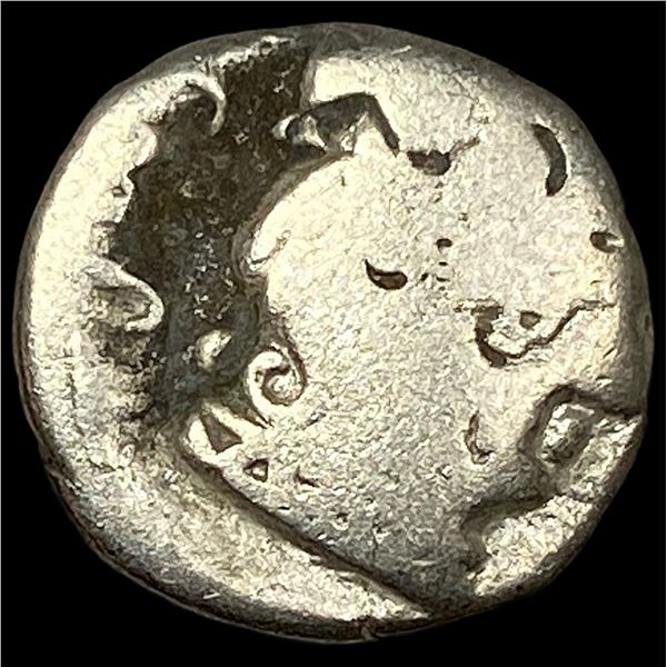 India 278-295 AD Western Satraps Silver Drachm NEARLY UNCIRCULATED