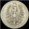 Image 1 : 1876-F Germany Silver 1 Reichsmark NEARLY UNCIRCULATED