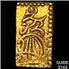 Image 1 : 1832-1858 Japan Gold 2 Shu .052oz CLOSELY UNCIRCULATED