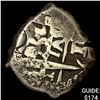 Image 1 : 1500s-1600s Spanish Colonial Silver Cob NEARLY UNCIRCULATED