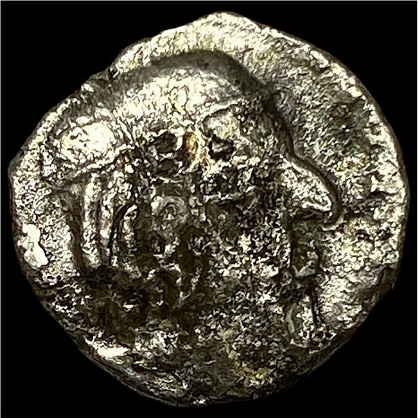India 278-295 AD Western Satraps Silver Drachm NEARLY UNCIRCULATED