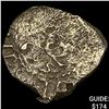 Image 1 : 1500s-1600s Spanish Colonial Silver Cob NEARLY UNCIRCULATED