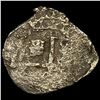 Image 2 : 1500s-1600s Spanish Colonial Silver Cob NEARLY UNCIRCULATED