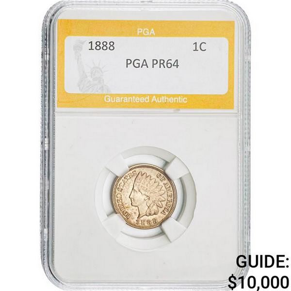 1888 Indian Head Cent PGA PR64  PR64