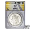 Image 1 : 1878 8TF Morgan Silver Dollar ANACS MS61