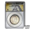 Image 1 : 1893 Columbian Expo Half Dollar ANACS MS63 FS-301