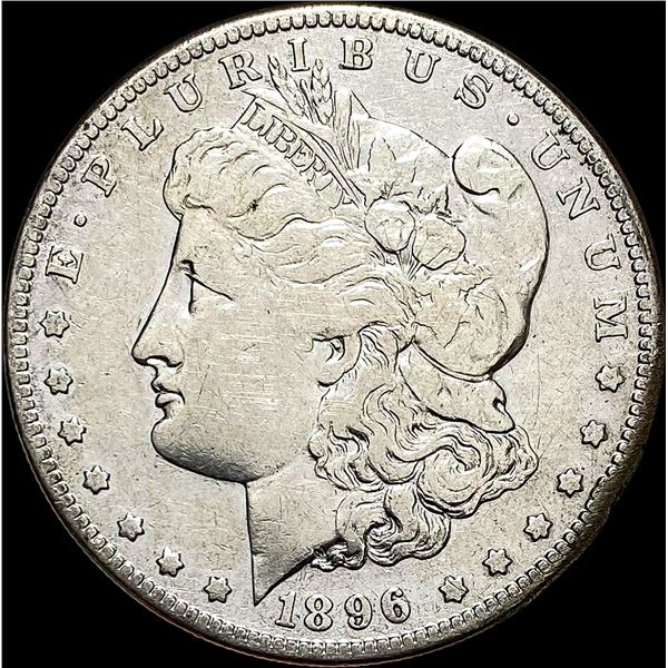 1896-S Silver Morgan Dollar LIGHTLY CIRCULATED