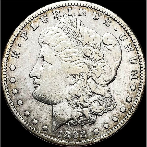 1892-S Morgan Silver Dollar NEARLY UNCIRCULATED