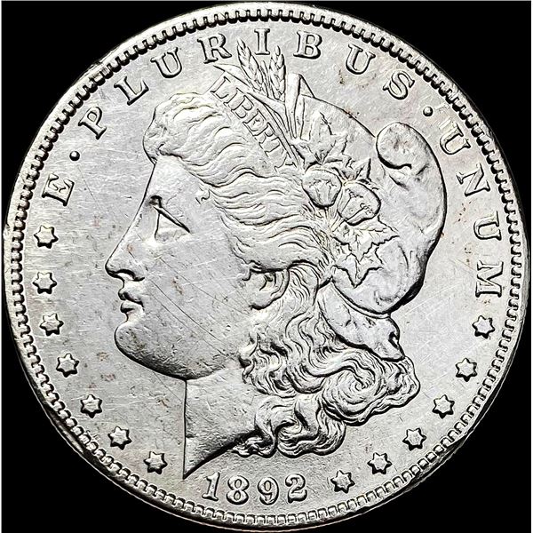 1892-S Morgan Silver Dollar CLOSELY UNCIRCULATED