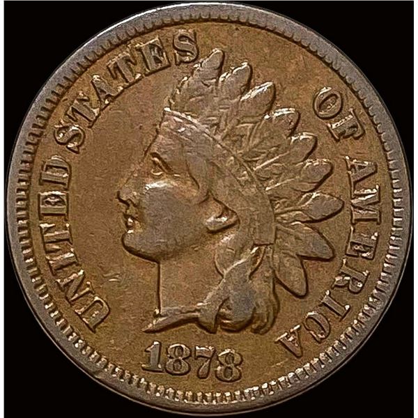 1878 Indian Head Cent LIGHTLY CIRCULATED