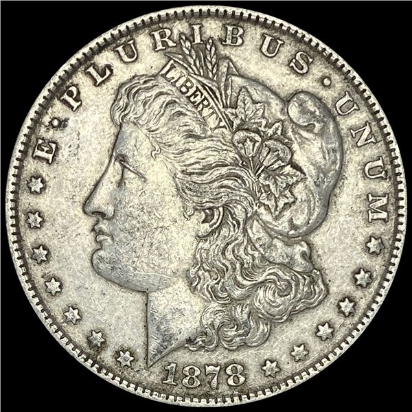 1878 Morgan Silver Dollar CLOSELY UNCIRCULATED