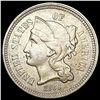 Image 1 : 1868 Nickel Three Cent LIGHTLY CIRCULATED