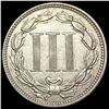 Image 2 : 1868 Nickel Three Cent LIGHTLY CIRCULATED