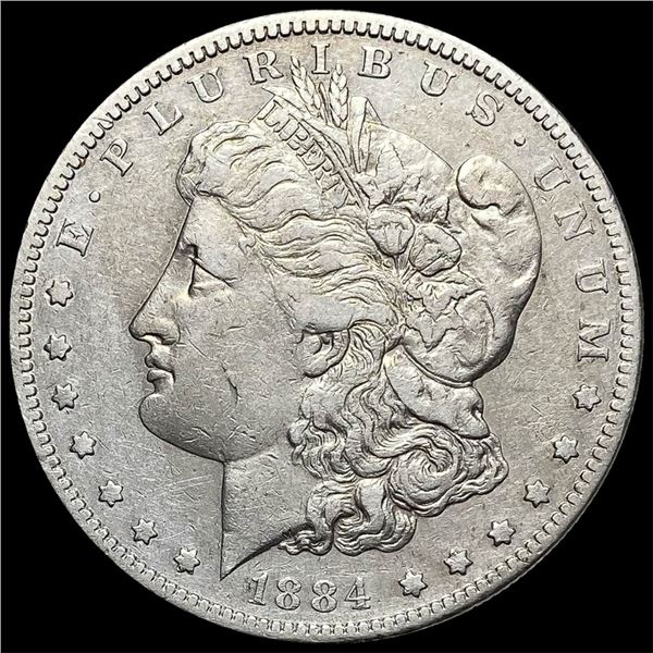 1884-S Silver Morgan Dollar NEARLY UNCIRCULATED
