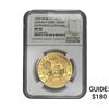 Image 1 : 1959 OR BRASS 34MM NGC MS66