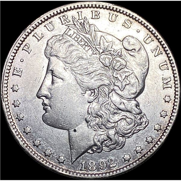 1892-S Silver Morgan Dollar CLOSELY UNCIRCULATED