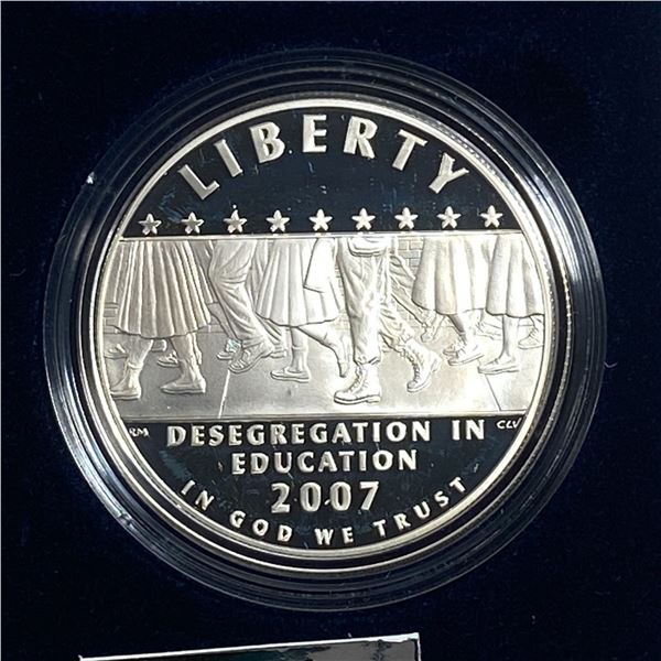 2007 Little Rock Central H.S. Desegregation Silver $1