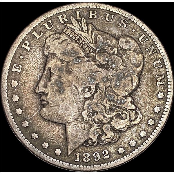 1892-S Morgan Silver Dollar NICELY CIRCULATED