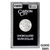 Image 1 : 1884-CC Morgan Silver Dollar GSA