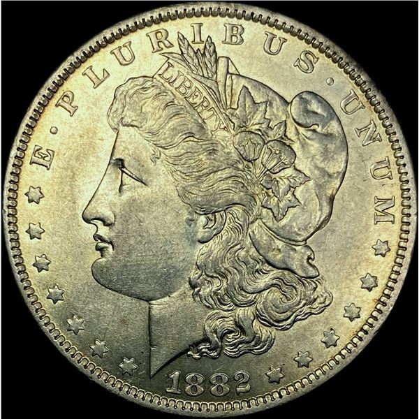 1882-O Silver Morgan Dollar  CHOICE AU