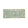 Image 2 : 1864 $10 Confederate States America Richmond