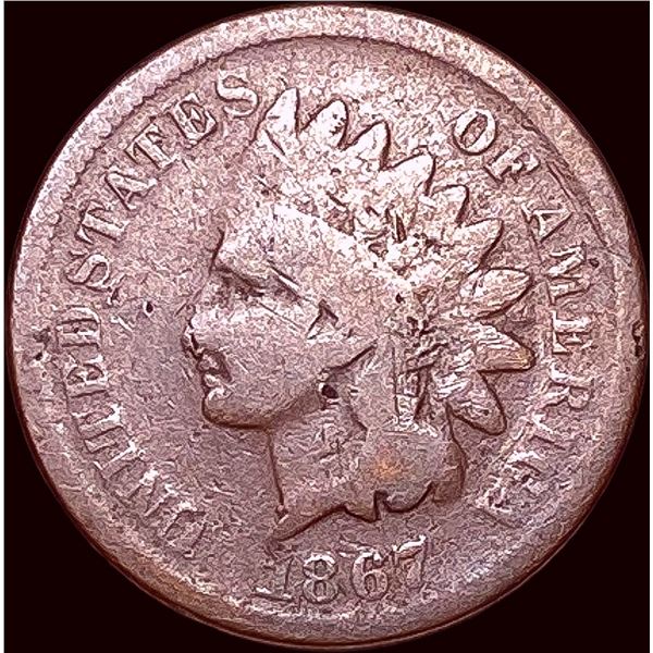 1867 Indian Head Cent  UNCIRCULATED
