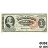 Image 1 : 1886 $1 Silver certificate Martha Washington