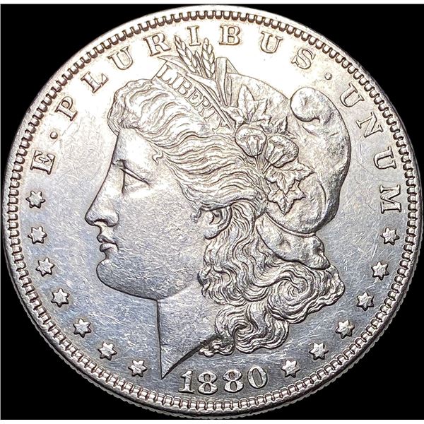 1880-O Silver Morgan Dollar  CLOSELY UNCIRCULATED