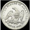 Image 2 : 1854 Arrows Seated Liberty Quarter CLOSELY UNCIRCULATED