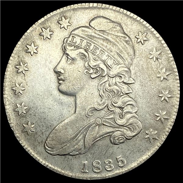 1835 Capped Bust Half Dollar  CLOSELY UNCIRCULATED