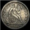 Image 1 : 1855 Arrows Seated Liberty Dime LIGHTLY CIRCULATED
