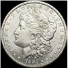 Image 1 : 1884-S Silver Morgan Dollar  CLOSELY UNCIRCULATED