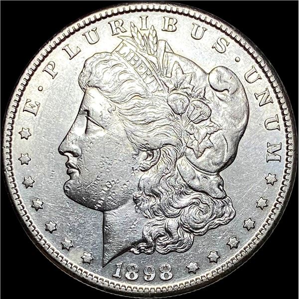 1898-S Silver Morgan Dollar  CLOSELY UNCIRCULATED