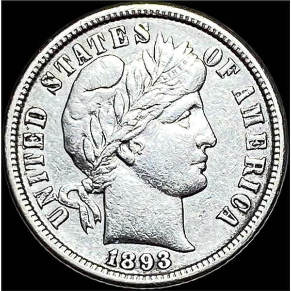 1893-O Silver Barber Dime  CLOSELY UNCIRCULATED
