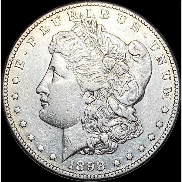 1898-S Silver Morgan Dollar  CLOSELY UNCIRCULATED