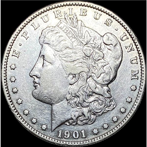 1901-S Silver Morgan Dollar  NEARLY UNCIRCULATED