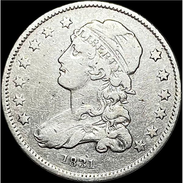 1831 Capped Bust Quarter  LIGHTLY CIRCULATED
