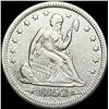 Image 1 : 1853 Arrows/Rays Seated Liberty Quarter   CLOSELY UNCIRCULATED