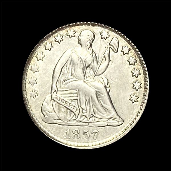 1857 Seated Liberty Half Dime UNCIRCULATED