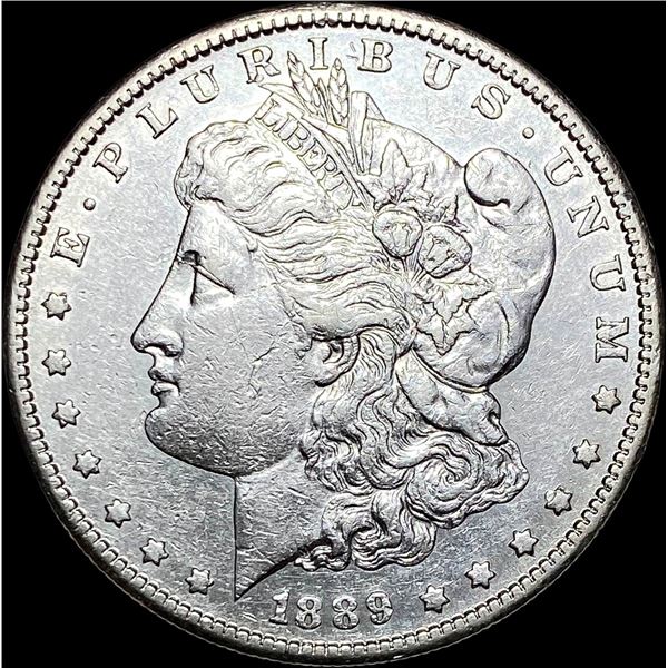 1889-S Silver Morgan Dollar  CLOSELY UNCIRCULATED