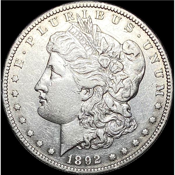 1892-S Silver Morgan Dollar  NEARLY UNCIRCULATED