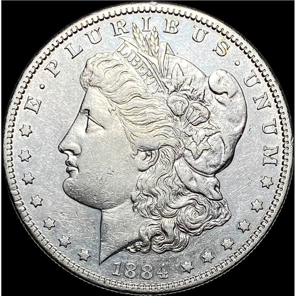1884-S Silver Morgan Dollar CLOSELY UNCIRCULATED
